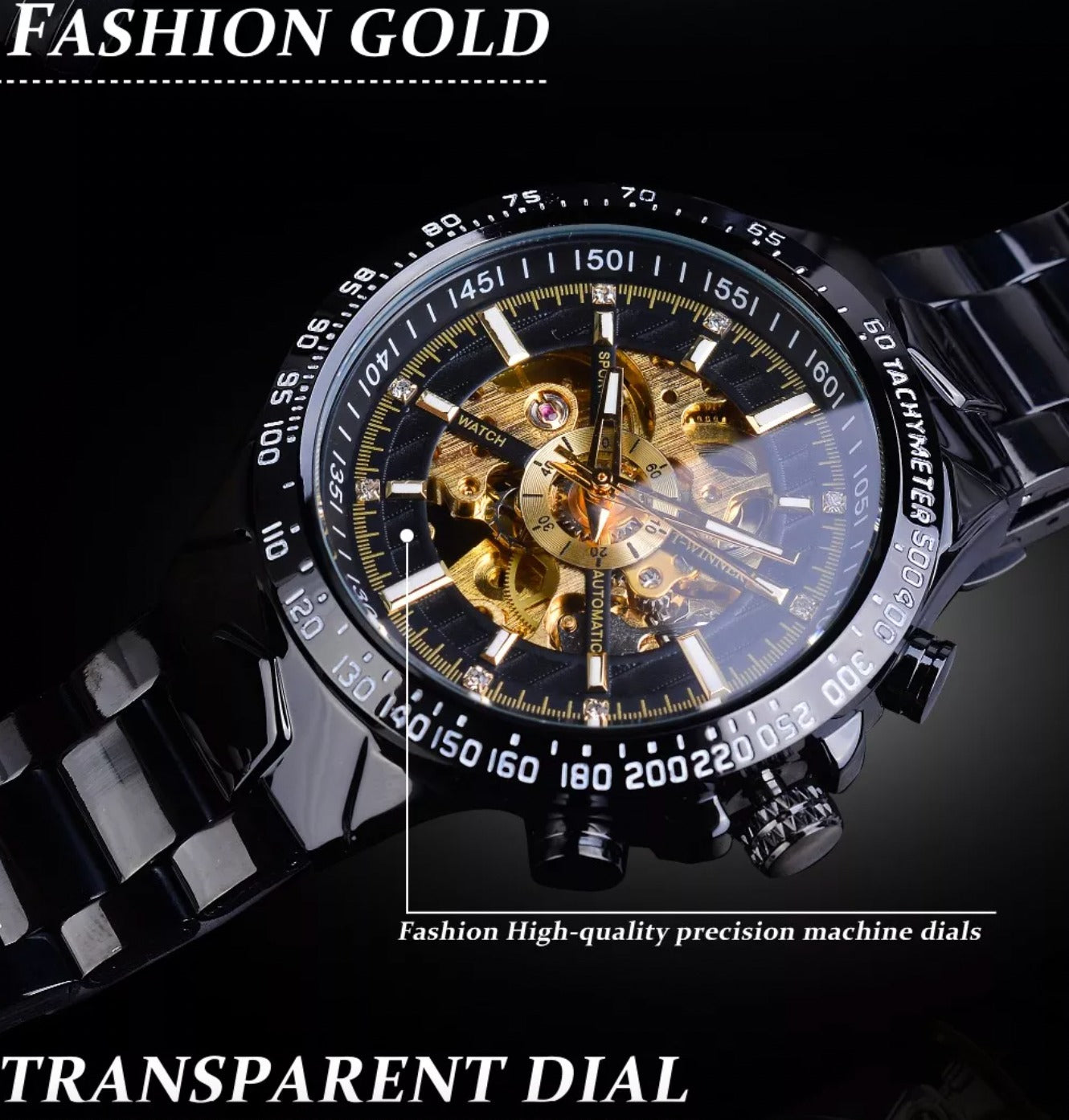 T-winner golden-black